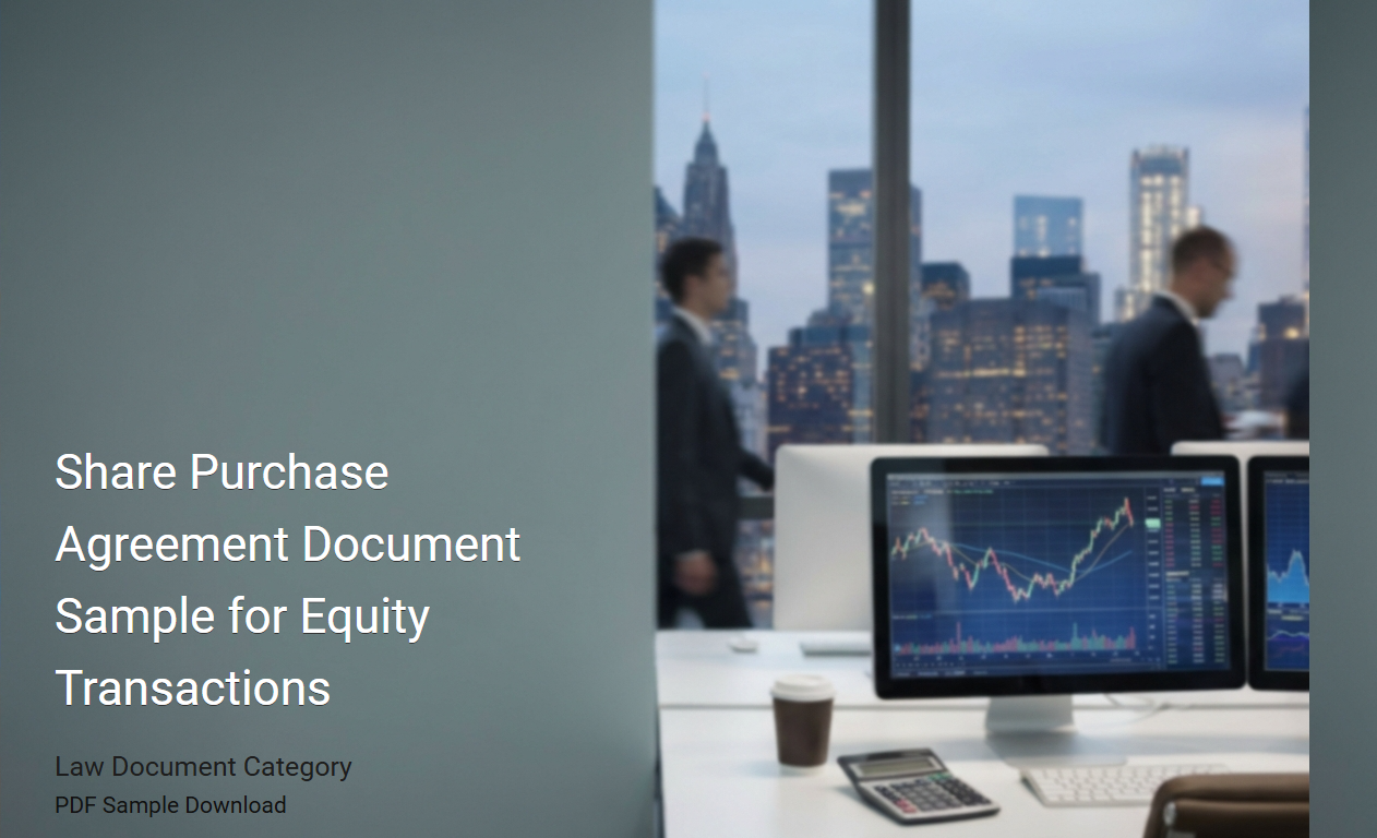 Comprehensive Share Purchase Agreement Template for Equity Transactions