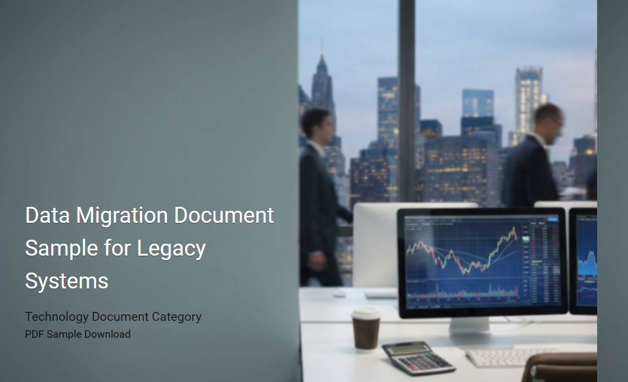 Comprehensive Data Migration Documentation Template for Legacy System Integration