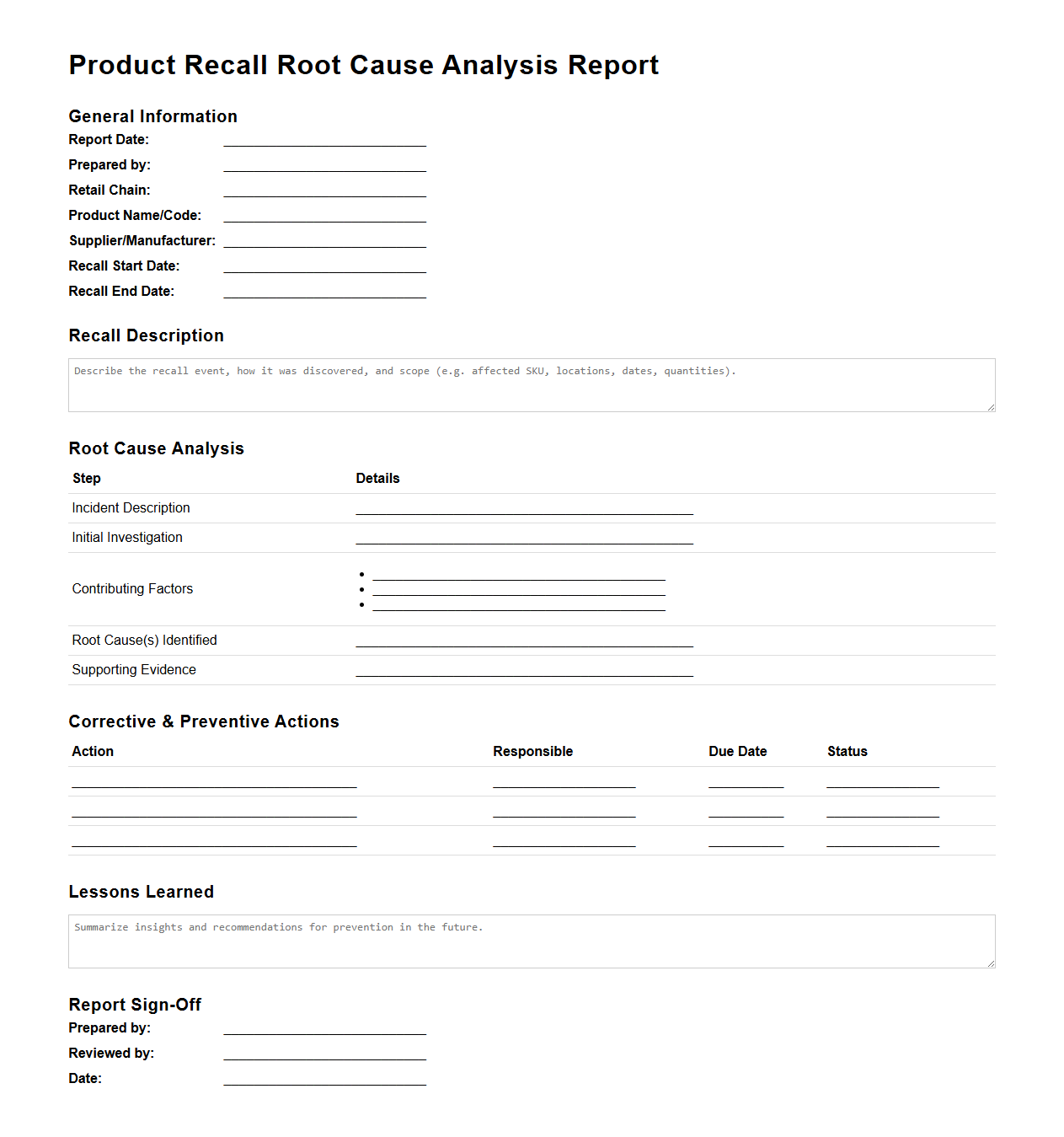 Industrial Equipment Assembly Verification Checklist