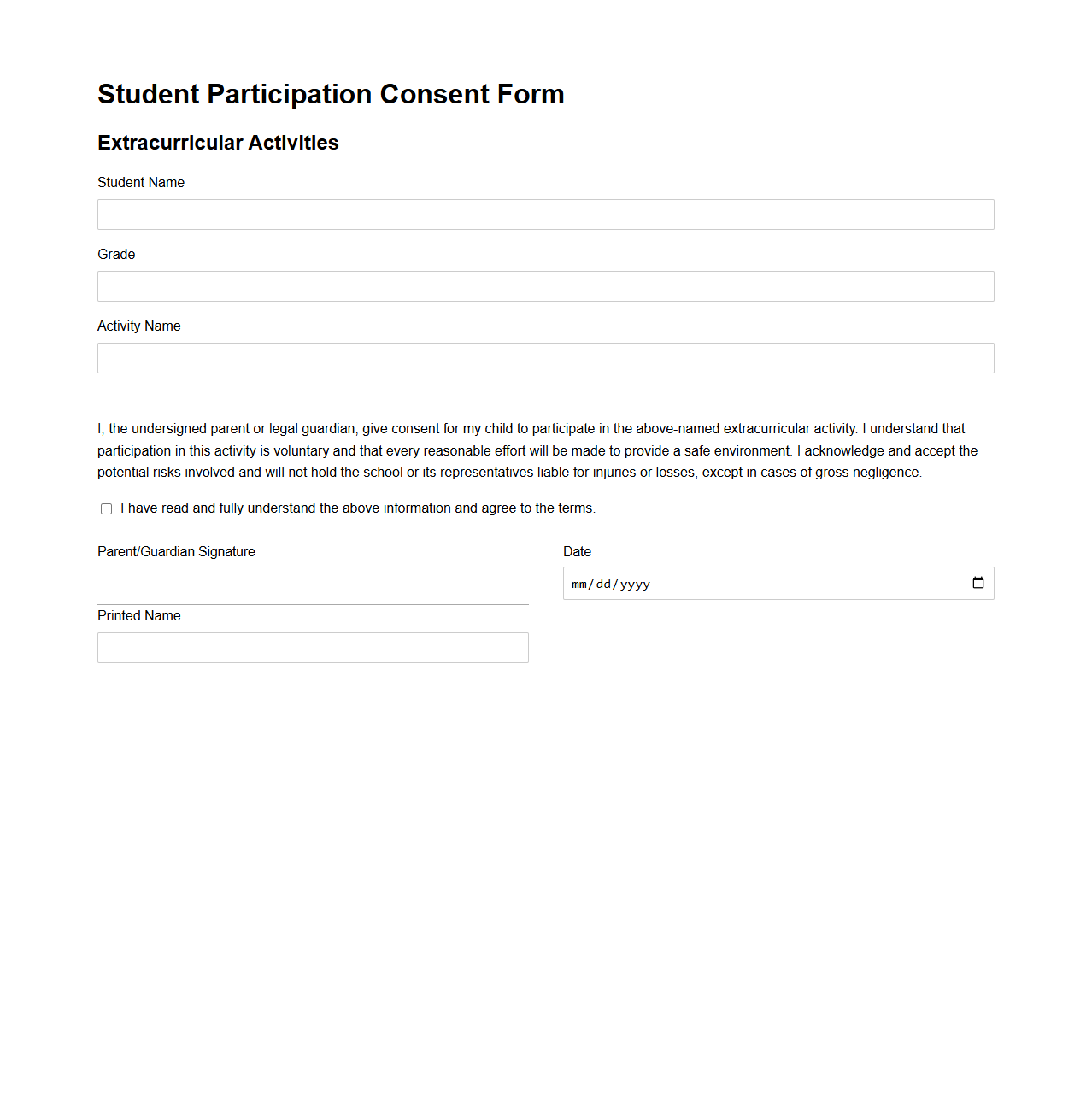 Hazard Identification Template for Renovation Construction